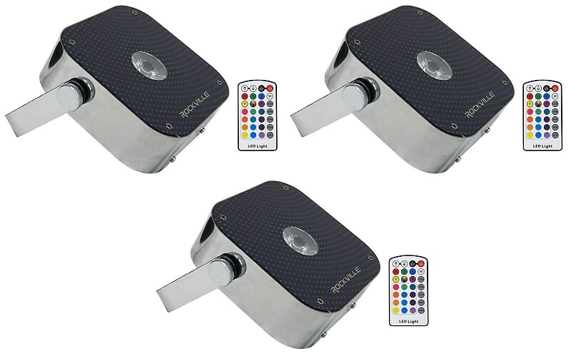 Светодиодные прожекторы заливающего света Rockville MINI RF1 RGBWA + UV DJ/Party сталь + радиочастотные пульты дистанционного управления 3 MINI RF1
Светодиодные прожекторы заливающего света Rockville MINI RF1 RGBWA + UV DJ/Party сталь + радиочастотные пульты дистанционного управления 3 MINI RF1