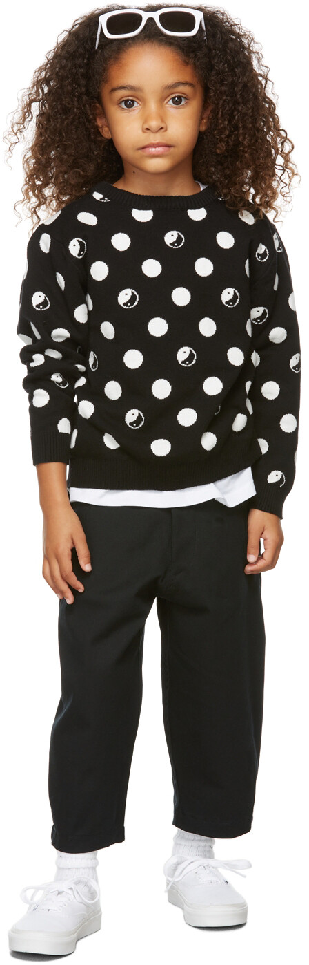 Эксклюзивный детский свитер SSENSE в черно-белом цвете Yin Yang Polka Dots même.
Эксклюзивный детский свитер SSENSE в черно-белом цвете Yin Yang Polka Dots même.
