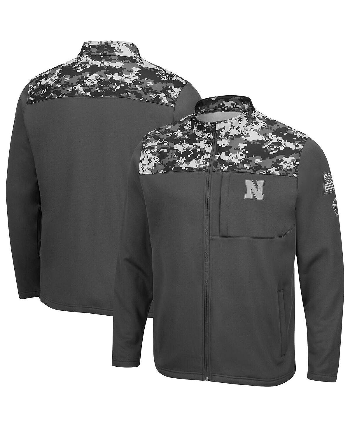 Мужская темно-серая куртка nebraska huskers oht в стиле милитари appreciation digi camo с полной молнией Colosseum, мульти
Мужская темно-серая куртка nebraska huskers oht в стиле милитари appreciation digi camo с полной молнией Colosseum, мульти