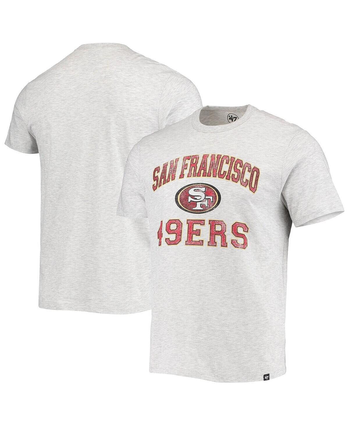 Мужская серая футболка san francisco 49ers union arch franklin с меланжевым принтом '47 Brand, мульти
Мужская серая футболка san francisco 49ers union arch franklin с меланжевым принтом '47 Brand, мульти