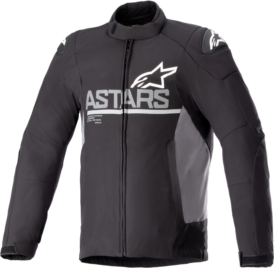 Водонепроницаемая мотоциклетная текстильная куртка Alpinestars SMX, черный/серый
Водонепроницаемая мотоциклетная текстильная куртка Alpinestars SMX, черный/серый