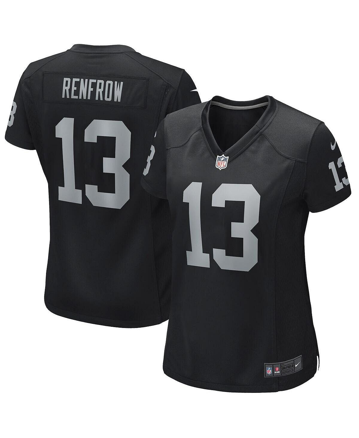 Женское джерси hunter renfrow black las vegas raiders game player Nike, черный
Женское джерси hunter renfrow black las vegas raiders game player Nike, черный