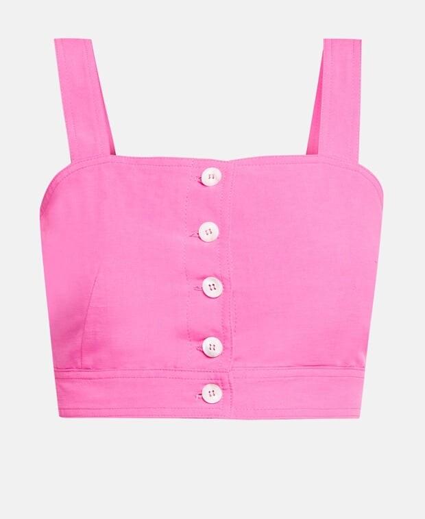 Укороченный топ Oh April, розовый 
Укороченный топ Oh April, розовый