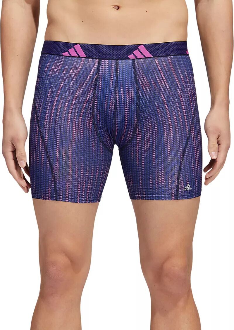 Мужские боксеры из сетчатой ткани Adidas Sport Performance — набор из 3 штук, синий
Мужские боксеры из сетчатой ткани Adidas Sport Performance — набор из 3 штук, синий