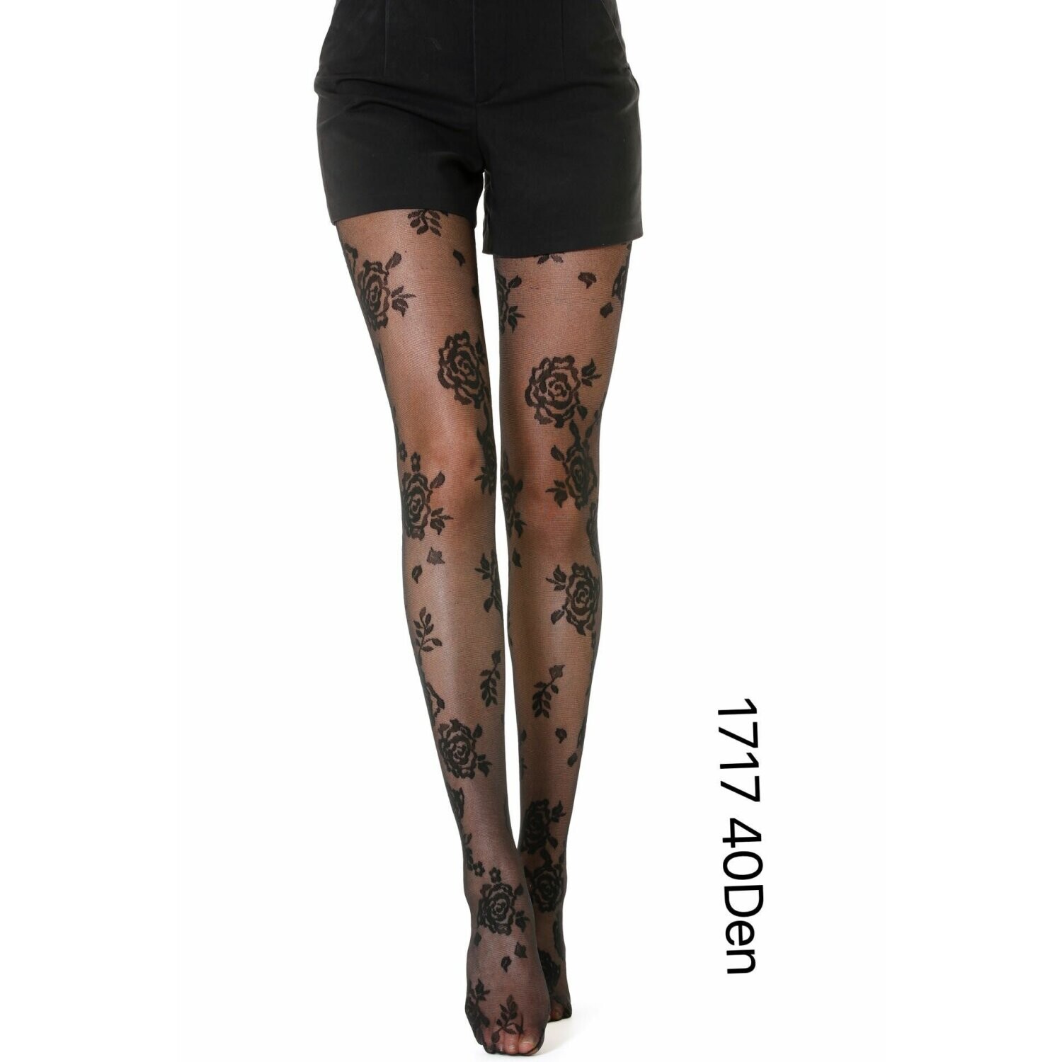 Леггинсы COFI 1453 Damen Strumpfhose 40 Den durchsichtig mit Rosenmuster Baumwollzwickel, черный
Леггинсы COFI 1453 Damen Strumpfhose 40 Den durchsichtig mit Rosenmuster Baumwollzwickel, черный