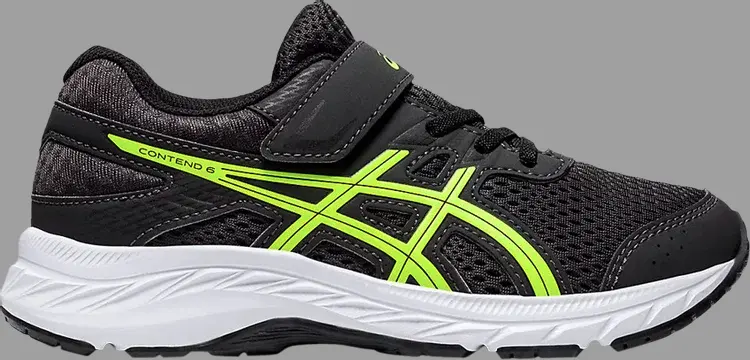 Лимитированные кроссовки gel contend 6 ps 'graphite safety yellow' Asics, серый
Лимитированные кроссовки gel contend 6 ps 'graphite safety yellow' Asics, серый
