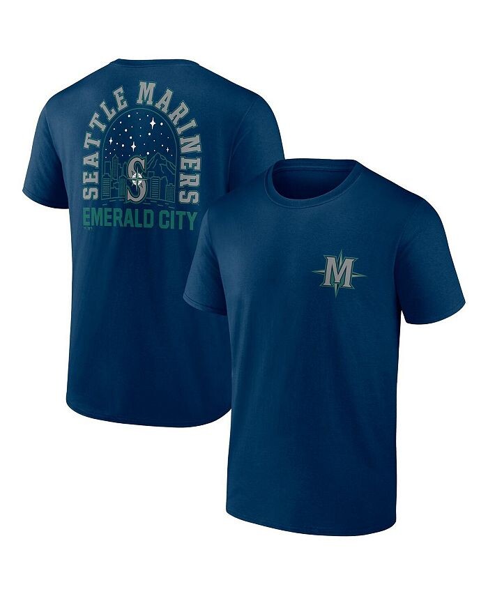 Мужская темно-синяя футболка с логотипом Seattle Mariners Iconic Bring It Fanatics, синий
Мужская темно-синяя футболка с логотипом Seattle Mariners Iconic Bring It Fanatics, синий