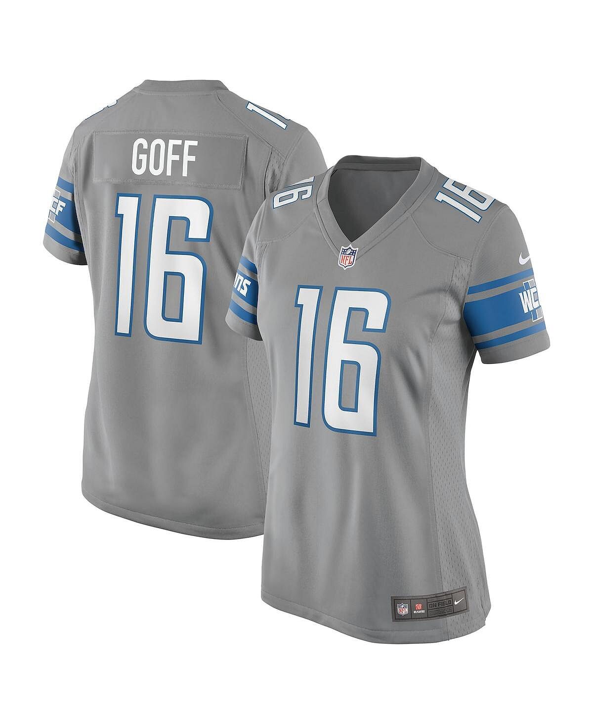 Женское джерси jared goff silver detroit lions game jersey Nike, серебряный, Серый
Женское джерси jared goff silver detroit lions game jersey Nike, серебряный, Серый
