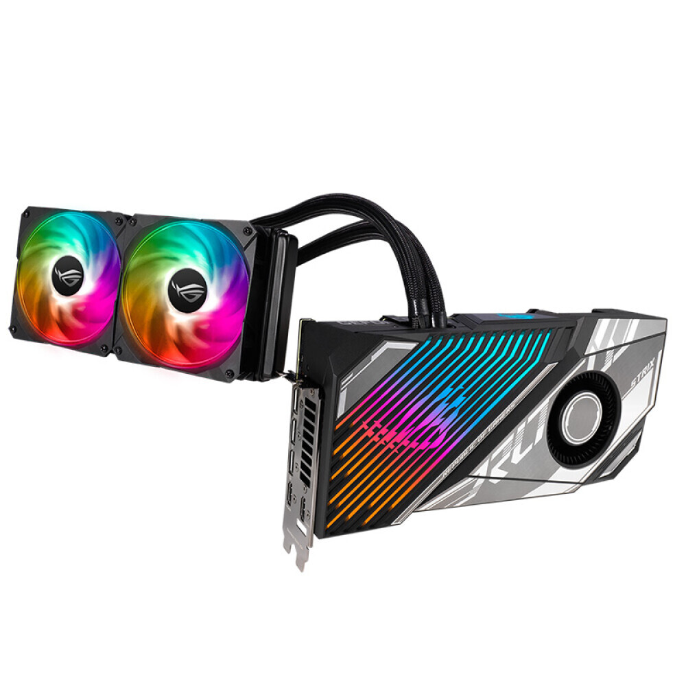 Видеокарта игровая Asus ROG Strix LC GeForce RTX 3080 Ti 12GB с водяным охлаждением
Видеокарта игровая Asus ROG Strix LC GeForce RTX 3080 Ti 12GB с водяным охлаждением