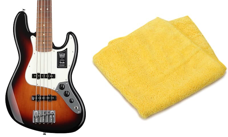 Fender Player Jazz Bass V - 3-Tone Sunburst с Pau Ferro Комплект накладки на гриф с двухсторонней супермягкой полировальной салфеткой из микрофибры Fender 0149953500=1 0990524000=1
Fender Player Jazz Bass V - 3-Tone Sunburst с Pau Ferro Комплект накладки на гриф с двухсторонней супермягкой полировальной салфеткой из микрофибры Fender 0149953500=1 0990524000=1