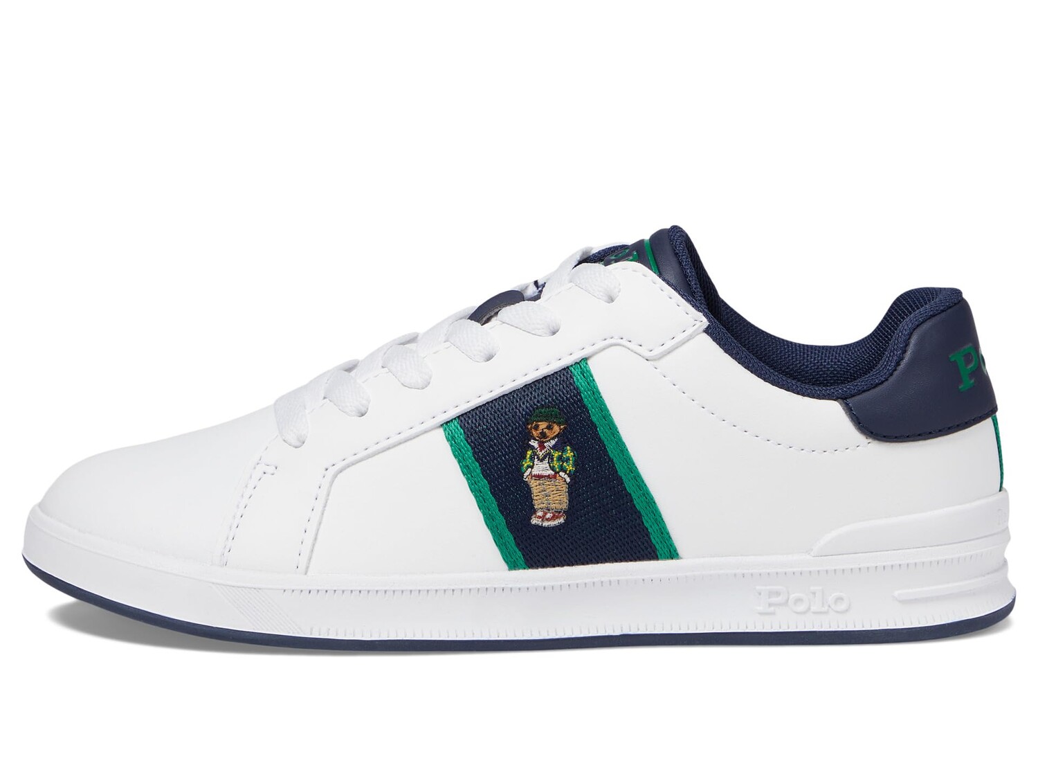 Кроссовки Polo Ralph Lauren Kids Heritage Court II Bear (Big Kid), белый/темно-синий
Кроссовки Polo Ralph Lauren Kids Heritage Court II Bear (Big Kid), белый/темно-синий