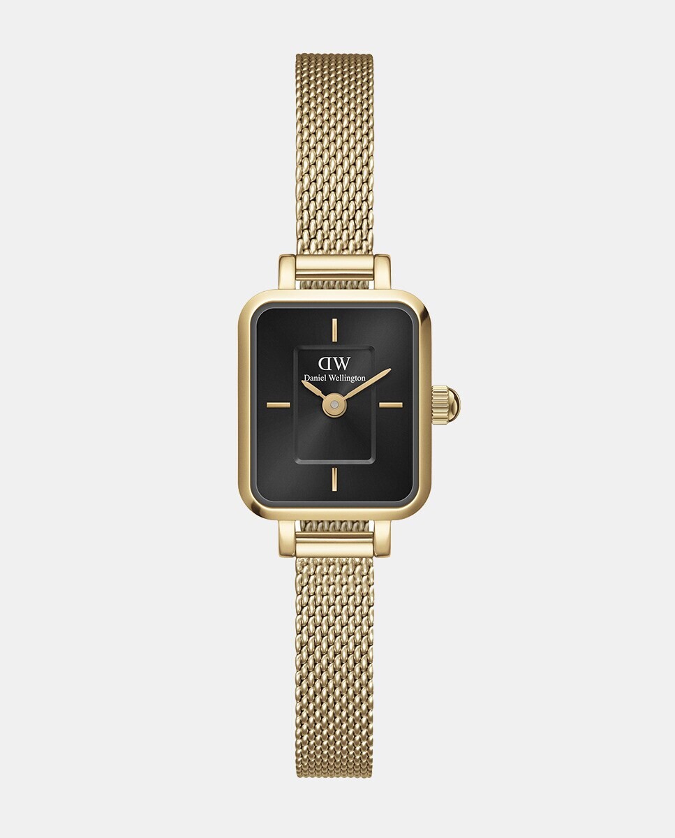 El Quadro Mini Evergold DW00100652 женские часы с золотой стальной сеткой Daniel Wellington, золотой
El Quadro Mini Evergold DW00100652 женские часы с золотой стальной сеткой Daniel Wellington, золотой