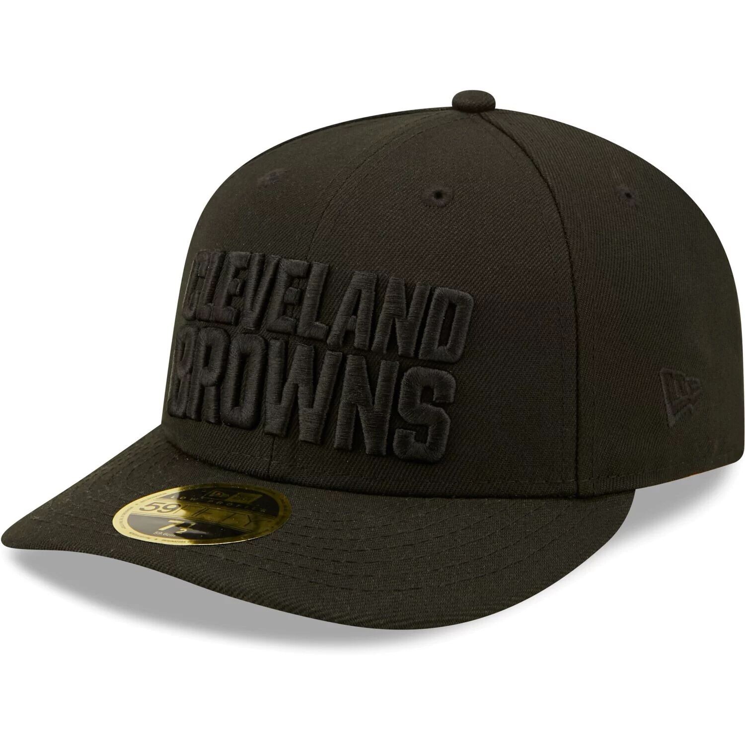 Мужская шляпа New Era Black Cleveland Browns Black on Black Low Profile 59FIFTY II
Мужская шляпа New Era Black Cleveland Browns Black on Black Low Profile 59FIFTY II
