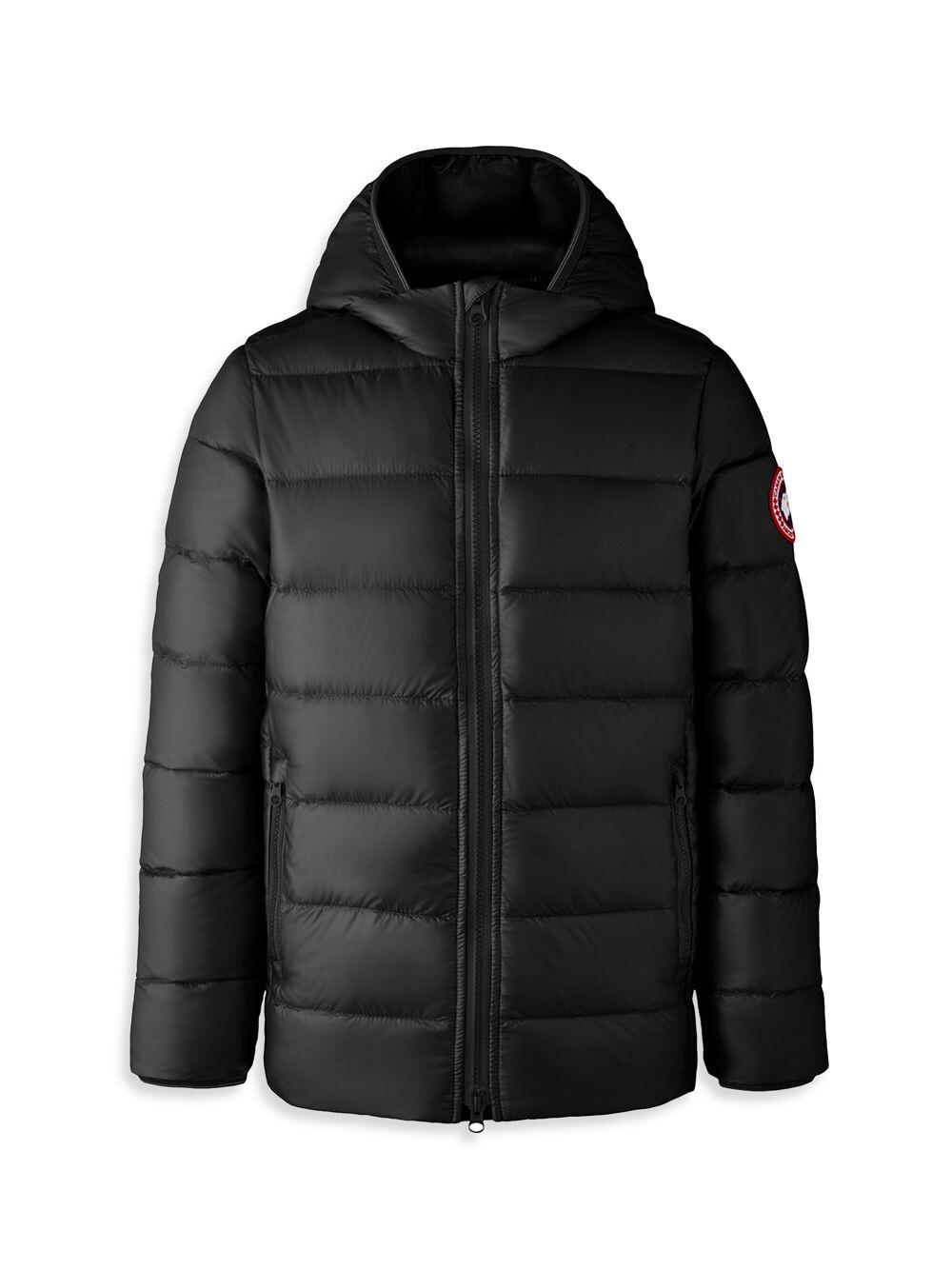 Пуховая стеганая куртка-пуховик Crofton для маленьких детей и малышей Canada Goose, черный
Пуховая стеганая куртка-пуховик Crofton для маленьких детей и малышей Canada Goose, черный