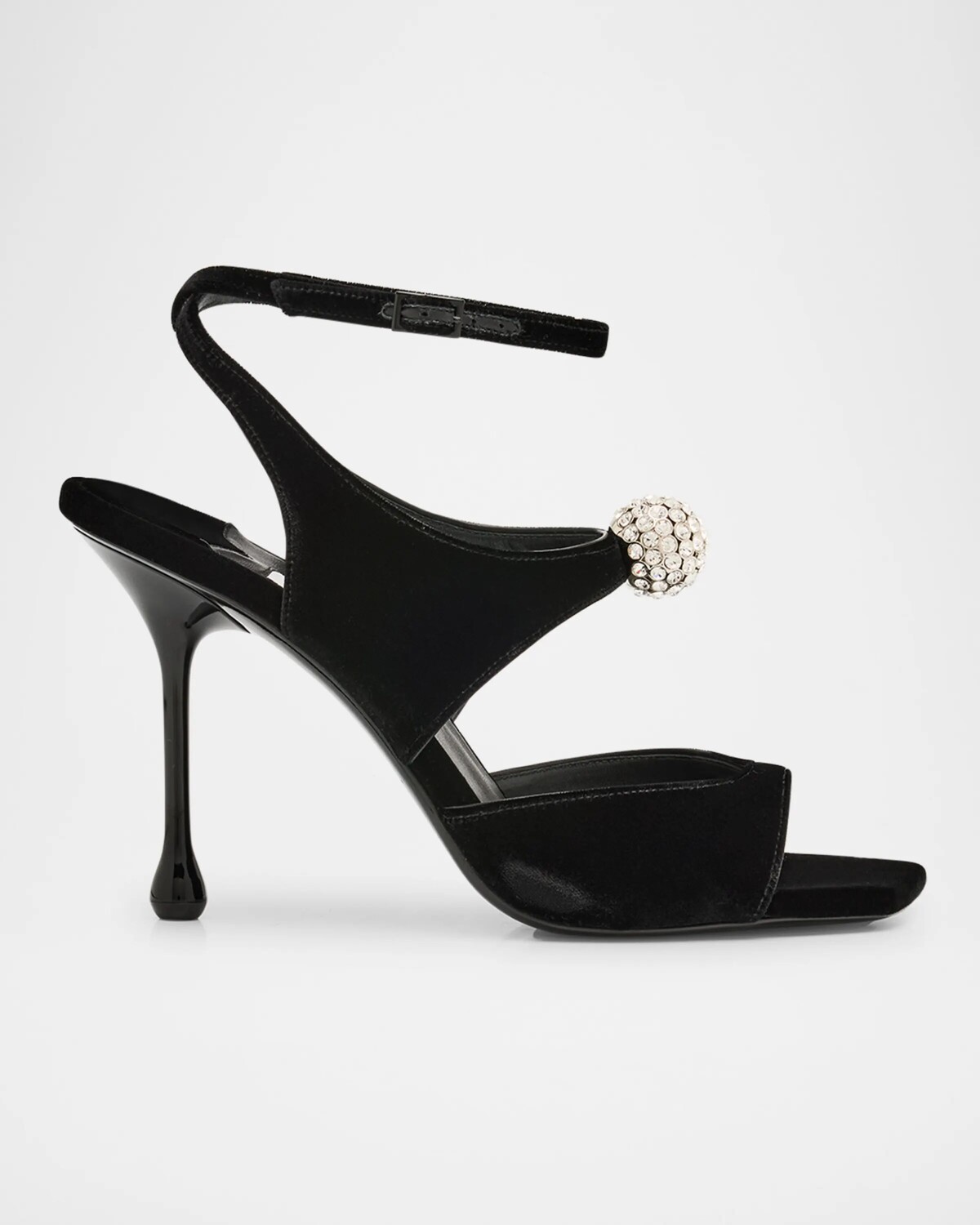Бархатные сандалии Orb Crystal с двумя ремешками на щиколотке Jimmy Choo, цвет Black Crystal
Бархатные сандалии Orb Crystal с двумя ремешками на щиколотке Jimmy Choo, цвет Black Crystal