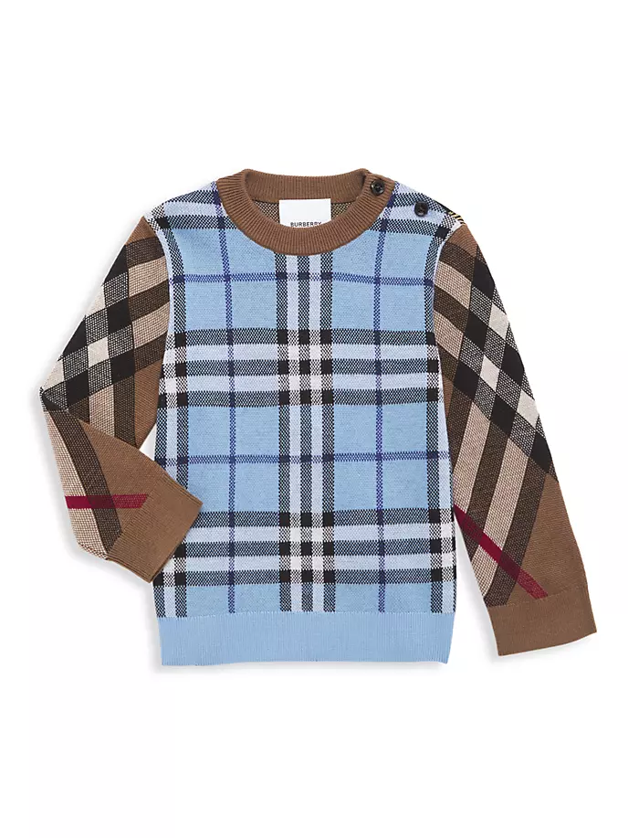 Свитер в клетку Milo для маленьких мальчиков и мальчиков Burberry, цвет blue check
Свитер в клетку Milo для маленьких мальчиков и мальчиков Burberry, цвет blue check
