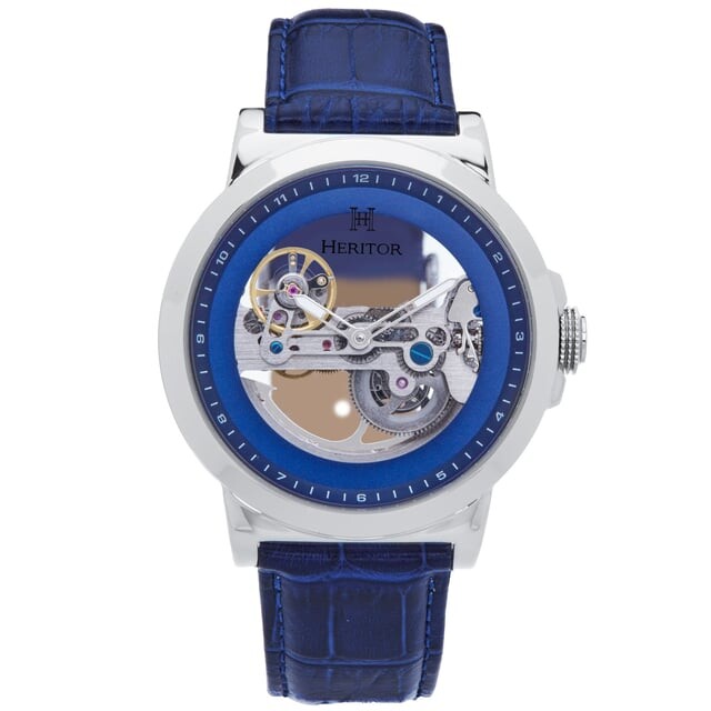 Автоматические часы Heritor Xander Half Skeleton с кожаным ремешком Heritor Automatic, синий
Автоматические часы Heritor Xander Half Skeleton с кожаным ремешком Heritor Automatic, синий