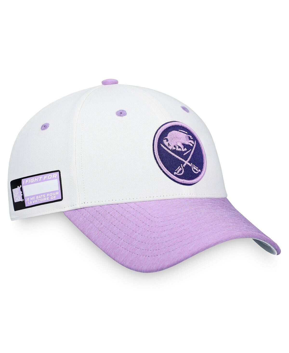 Мужская фирменная бело-фиолетовая кепка Buffalo Sabers 2022 Hockey Fights Cancer Authentic Pro Snapback Fanatics
Мужская фирменная бело-фиолетовая кепка Buffalo Sabers 2022 Hockey Fights Cancer Authentic Pro Snapback Fanatics