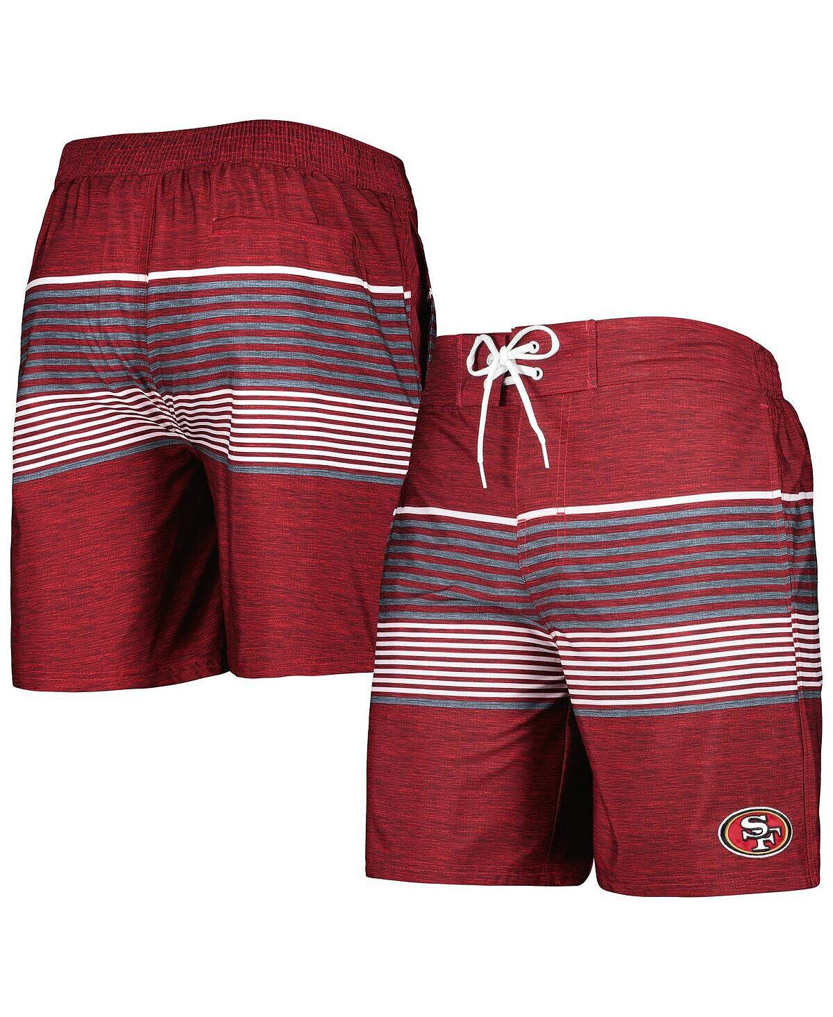 Мужские шорты для плавания для волейбола Scarlet San Francisco 49ers Coastline G-III Sports by Carl Banks
Мужские шорты для плавания для волейбола Scarlet San Francisco 49ers Coastline G-III Sports by Carl Banks