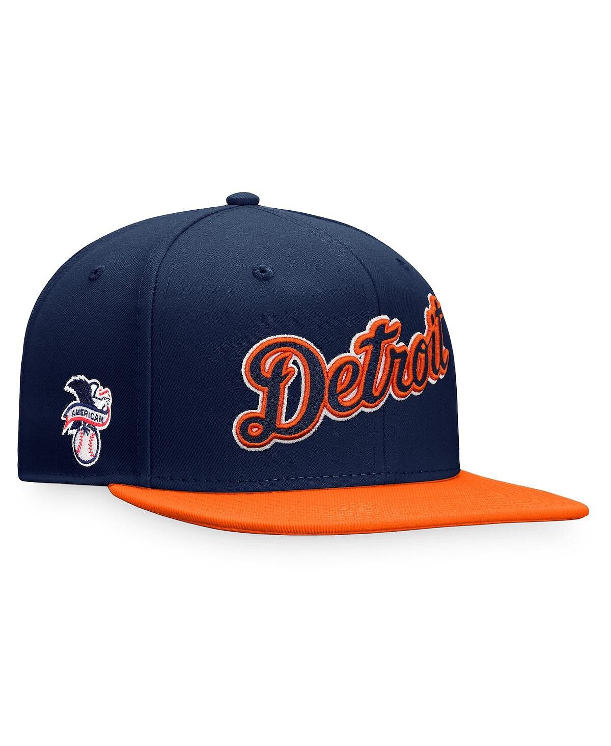 Мужская фирменная темно-оранжевая двухцветная приталенная шляпа Detroit Tigers Fundamental Fanatics
Мужская фирменная темно-оранжевая двухцветная приталенная шляпа Detroit Tigers Fundamental Fanatics