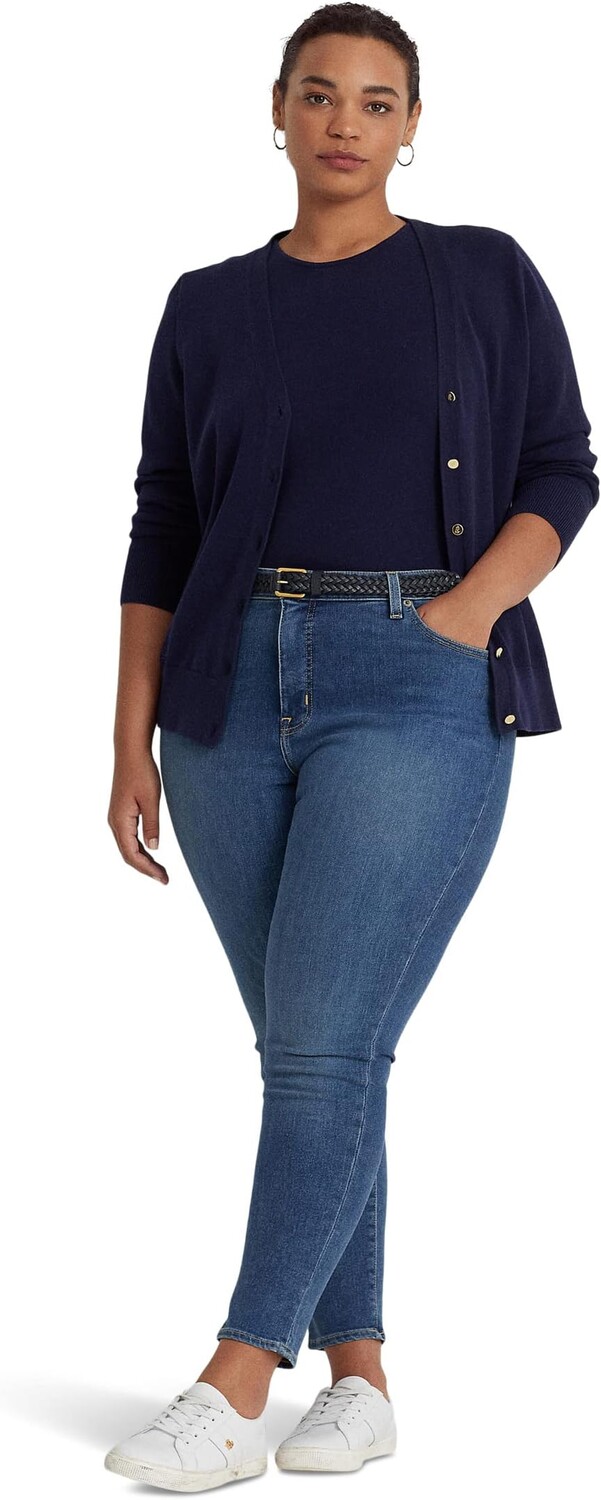 Джинсы Lauren Ralph Lauren Plus Size Mid-Rise Straight Ankle Jeans, цвет Legacy Wash
Джинсы Lauren Ralph Lauren Plus Size Mid-Rise Straight Ankle Jeans, цвет Legacy Wash