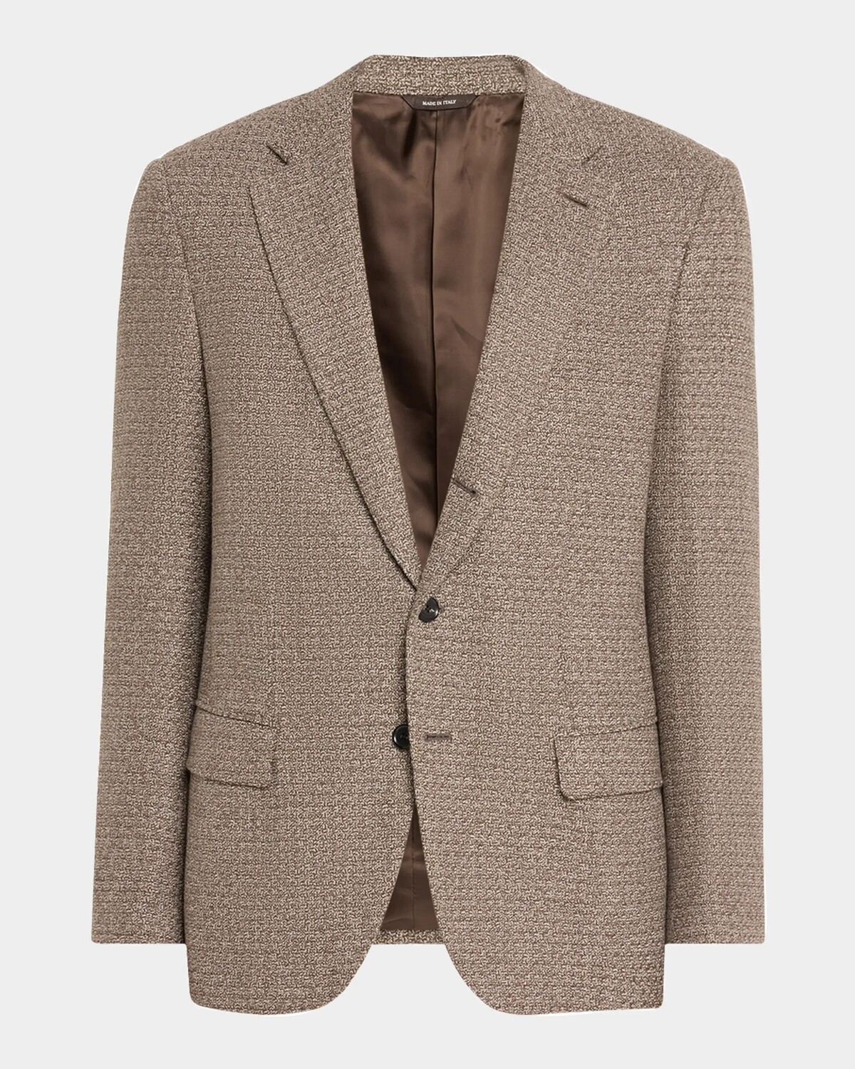Мужское однобортное спортивное пальто из туринской шерсти Loro Piana, цвет Natural Dark Brown
Мужское однобортное спортивное пальто из туринской шерсти Loro Piana, цвет Natural Dark Brown