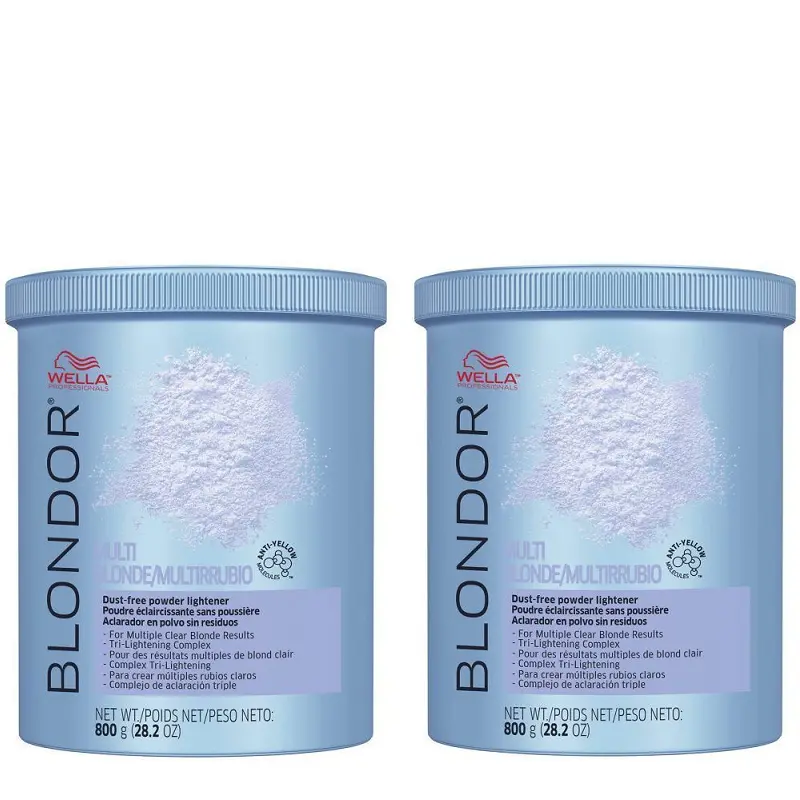 Набор для волос: порошок-осветлитель Wella Professionals Blondor Multi Blond Powder, 2x800 гр
Набор для волос: порошок-осветлитель Wella Professionals Blondor Multi Blond Powder, 2x800 гр