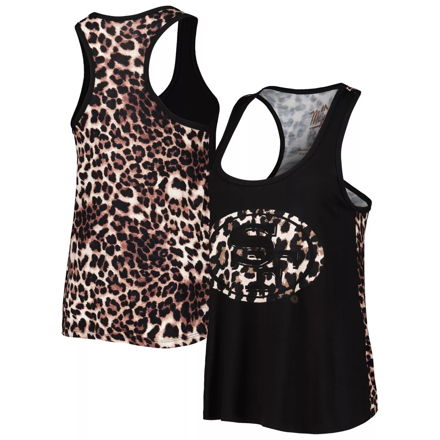 Женская черная майка Majestic Threads San Francisco 49ers Leopard Racerback Majestic, Черный
Женская черная майка Majestic Threads San Francisco 49ers Leopard Racerback Majestic, Черный