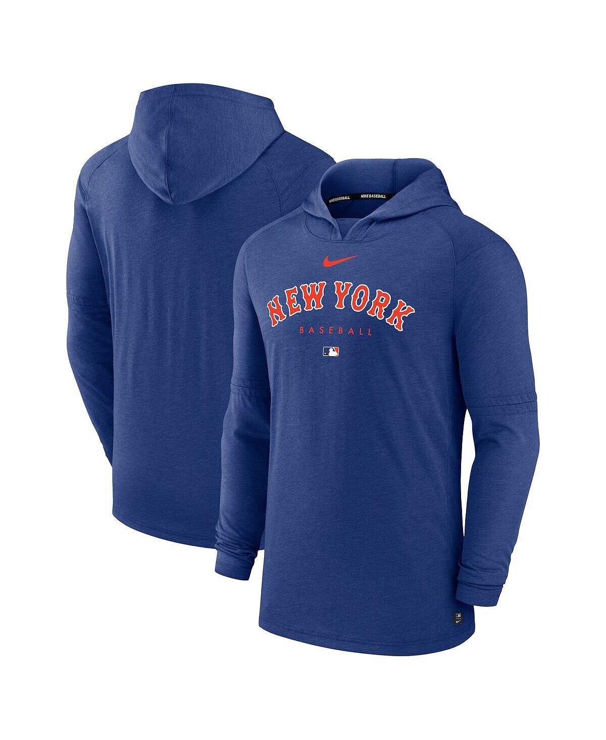 Мужской пуловер с капюшоном Heather Royal New York Mets Authentic Collection Early Work Tri-Blend Performance Nike
Мужской пуловер с капюшоном Heather Royal New York Mets Authentic Collection Early Work Tri-Blend Performance Nike