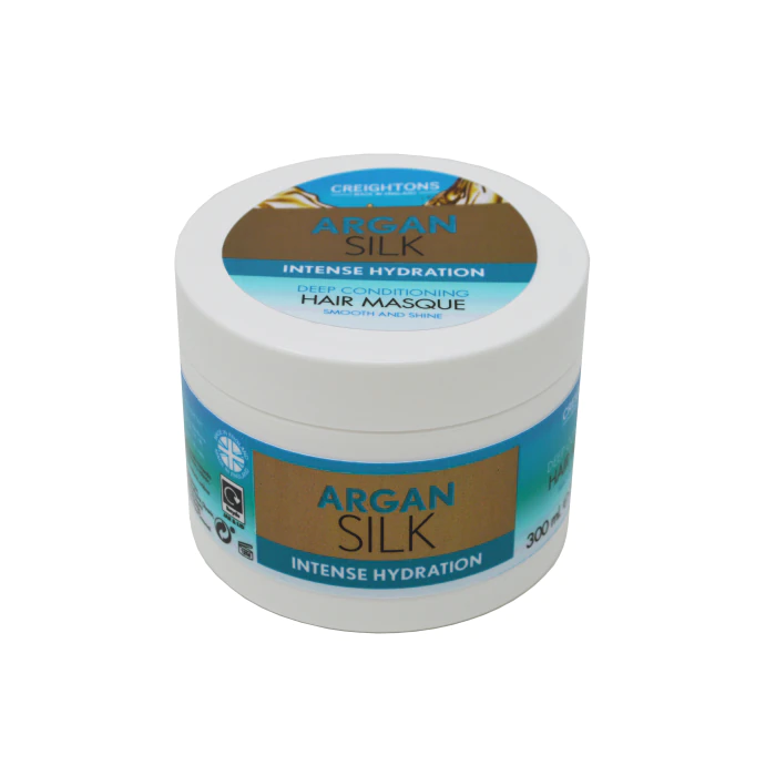 Маска для волос Argan Silk Mascarilla Capilar Hidratación Intensa Creightons, 300 ml
Маска для волос Argan Silk Mascarilla Capilar Hidratación Intensa Creightons, 300 ml
