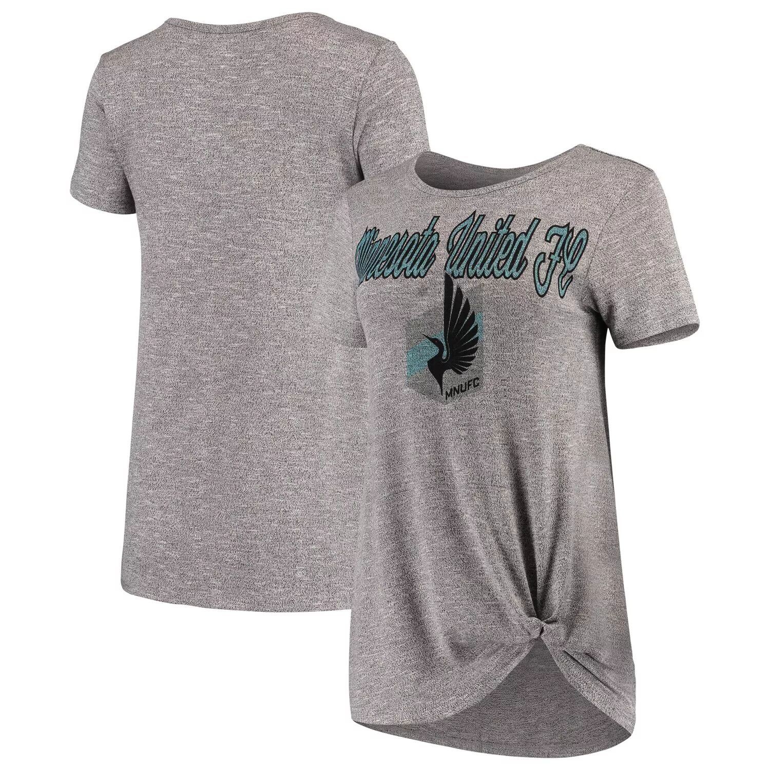 Женская серая футболка Concepts Sport Minnesota United FC Layover Knot Tri-Blend, Серый
Женская серая футболка Concepts Sport Minnesota United FC Layover Knot Tri-Blend, Серый