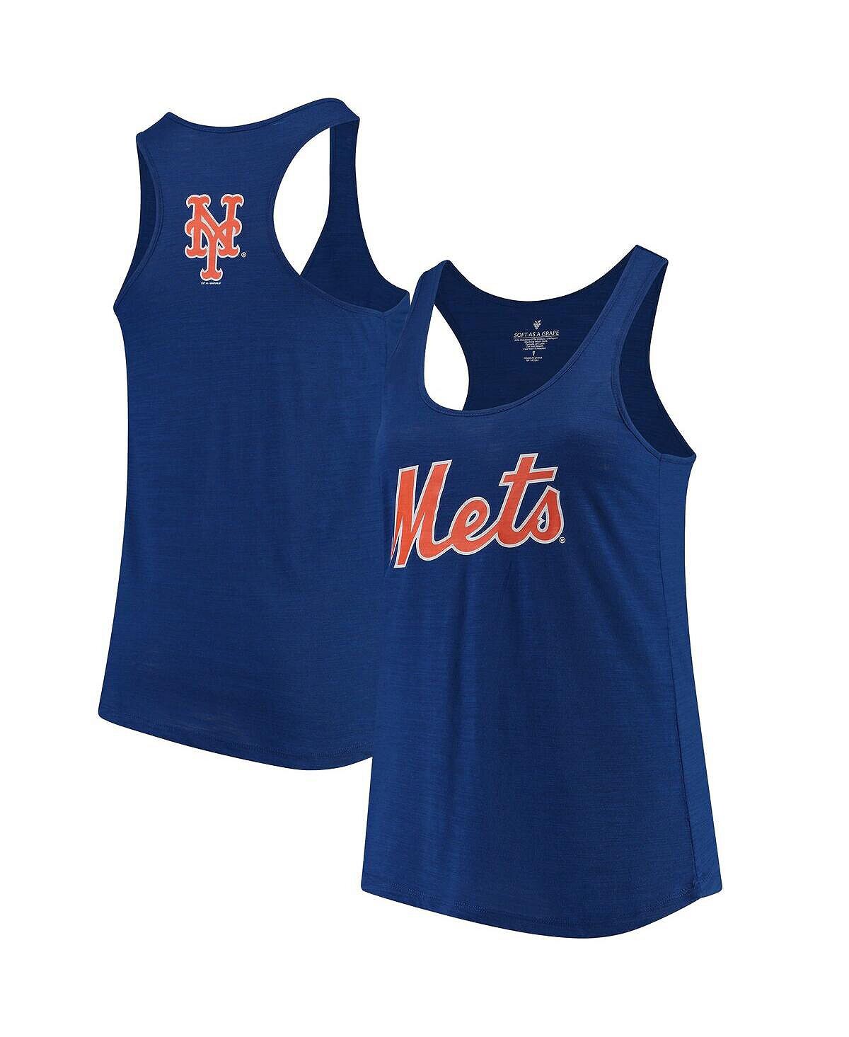 Женская майка больших размеров Royal New York Mets Swing for the Fences Racerback Soft As A Grape
Женская майка больших размеров Royal New York Mets Swing for the Fences Racerback Soft As A Grape
