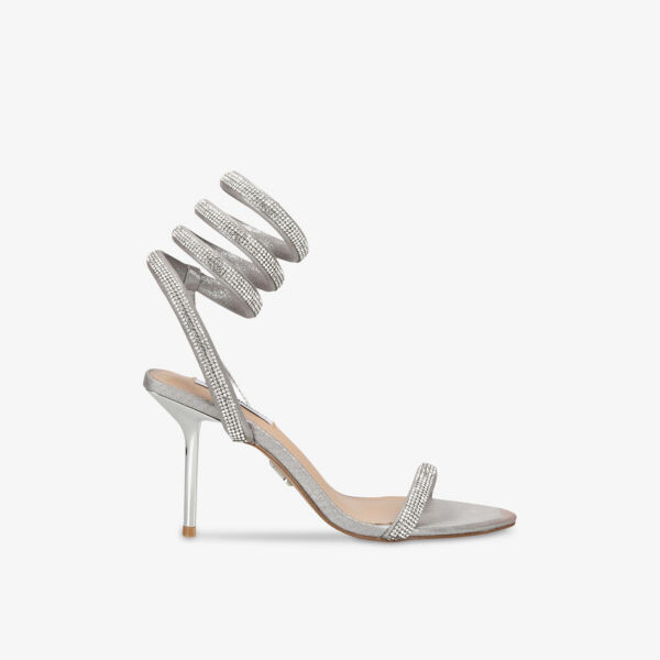 Босоножки friction 751 на плетеном каблуке со спиральными ремешками Steve Madden, серебряный
Босоножки friction 751 на плетеном каблуке со спиральными ремешками Steve Madden, серебряный