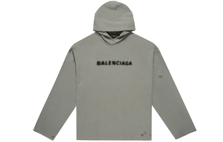Толстовка мужская Balenciaga Distressed Blurry Logo с капюшоном, серый
Толстовка мужская Balenciaga Distressed Blurry Logo с капюшоном, серый