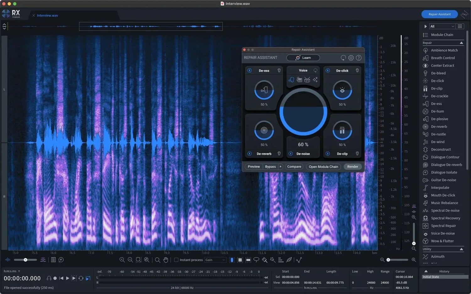 iZotope RX 10 Standard — обновление с любой версии RX Standard, Advanced или Post Production Suite
iZotope RX 10 Standard — обновление с любой версии RX Standard, Advanced или Post Production Suite