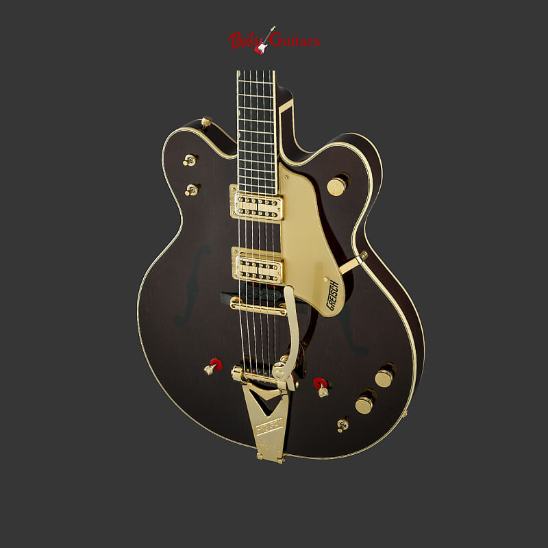 Gretsch G6122T-62 Vintage Select '62 Chet Atkins Country Gentleman with Bigsby 2016 — настоящее время — ореховое пятно
Gretsch G6122T-62 Vintage Select '62 Chet Atkins Country Gentleman with Bigsby 2016 — настоящее время — ореховое пятно