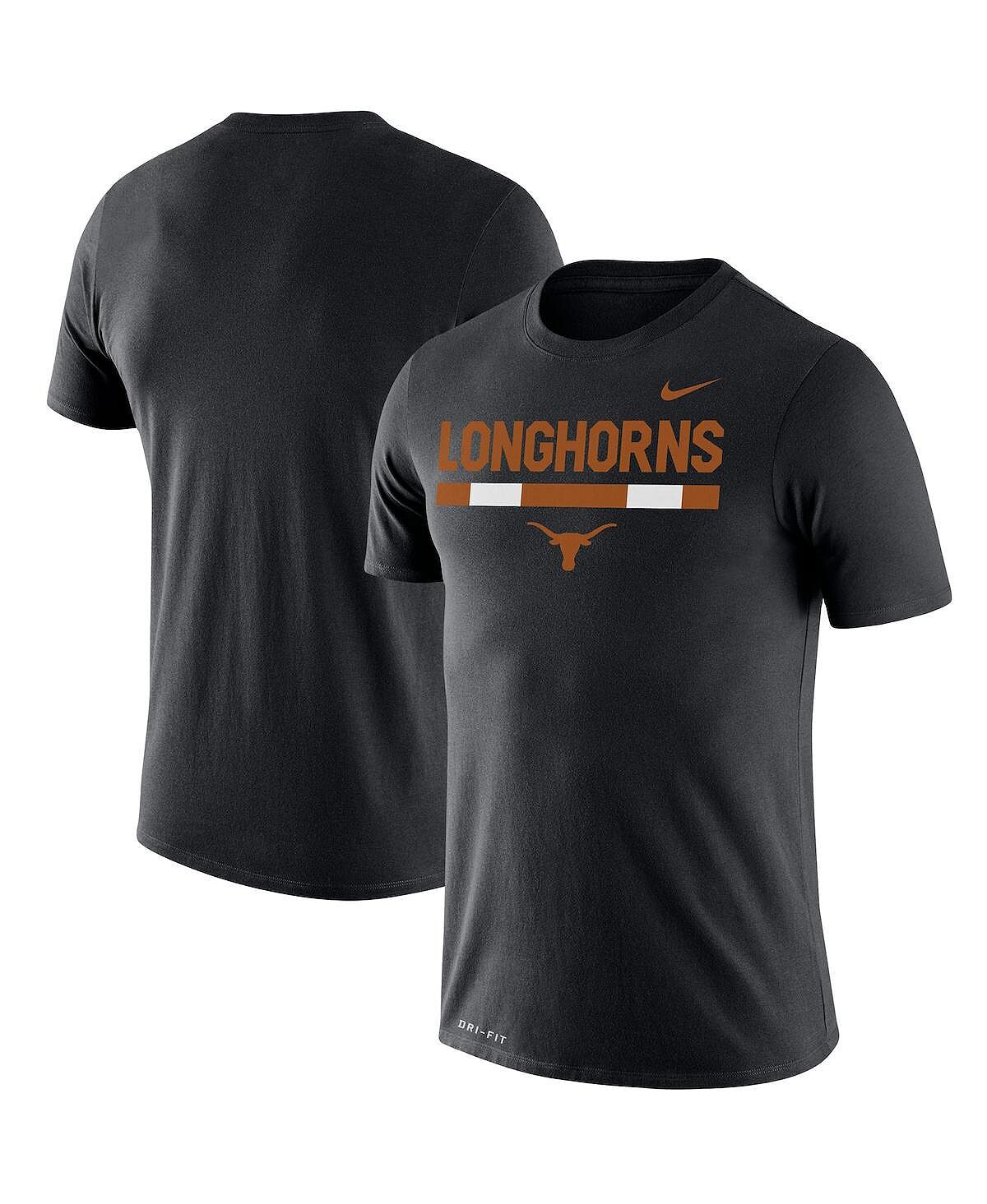 Мужская черная футболка texas longhorns team dna legend performance Nike, черный
Мужская черная футболка texas longhorns team dna legend performance Nike, черный