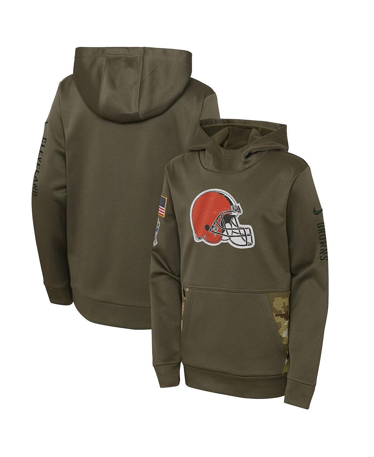 Пуловер с капюшоном Big Boys Olive Cleveland Browns 2022 Salute To Service Performance Nike
Пуловер с капюшоном Big Boys Olive Cleveland Browns 2022 Salute To Service Performance Nike
