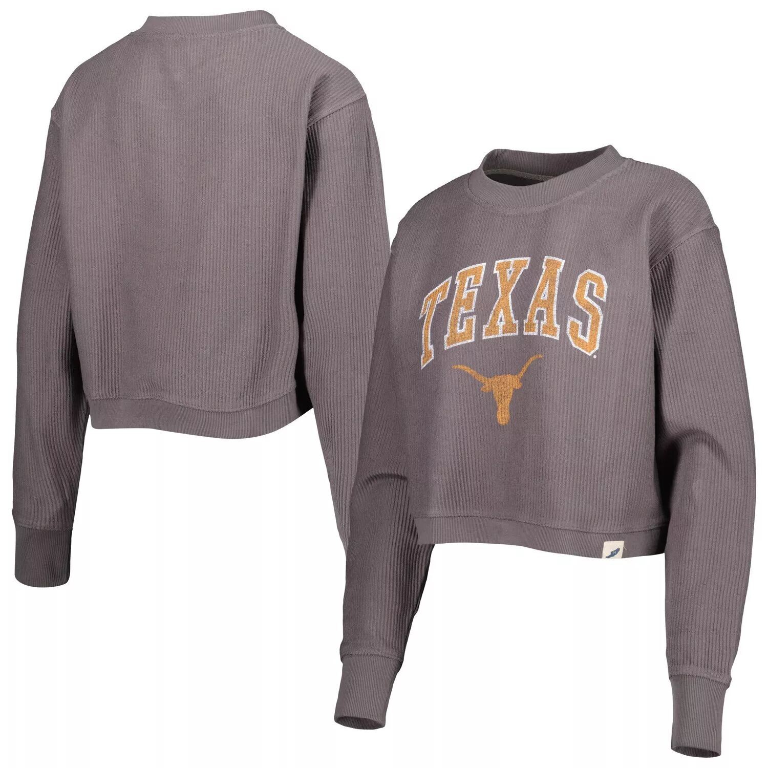 Женская студенческая одежда серого цвета Texas Longhorns Classic Campus Corded Timber Толстовка, Серый
Женская студенческая одежда серого цвета Texas Longhorns Classic Campus Corded Timber Толстовка, Серый