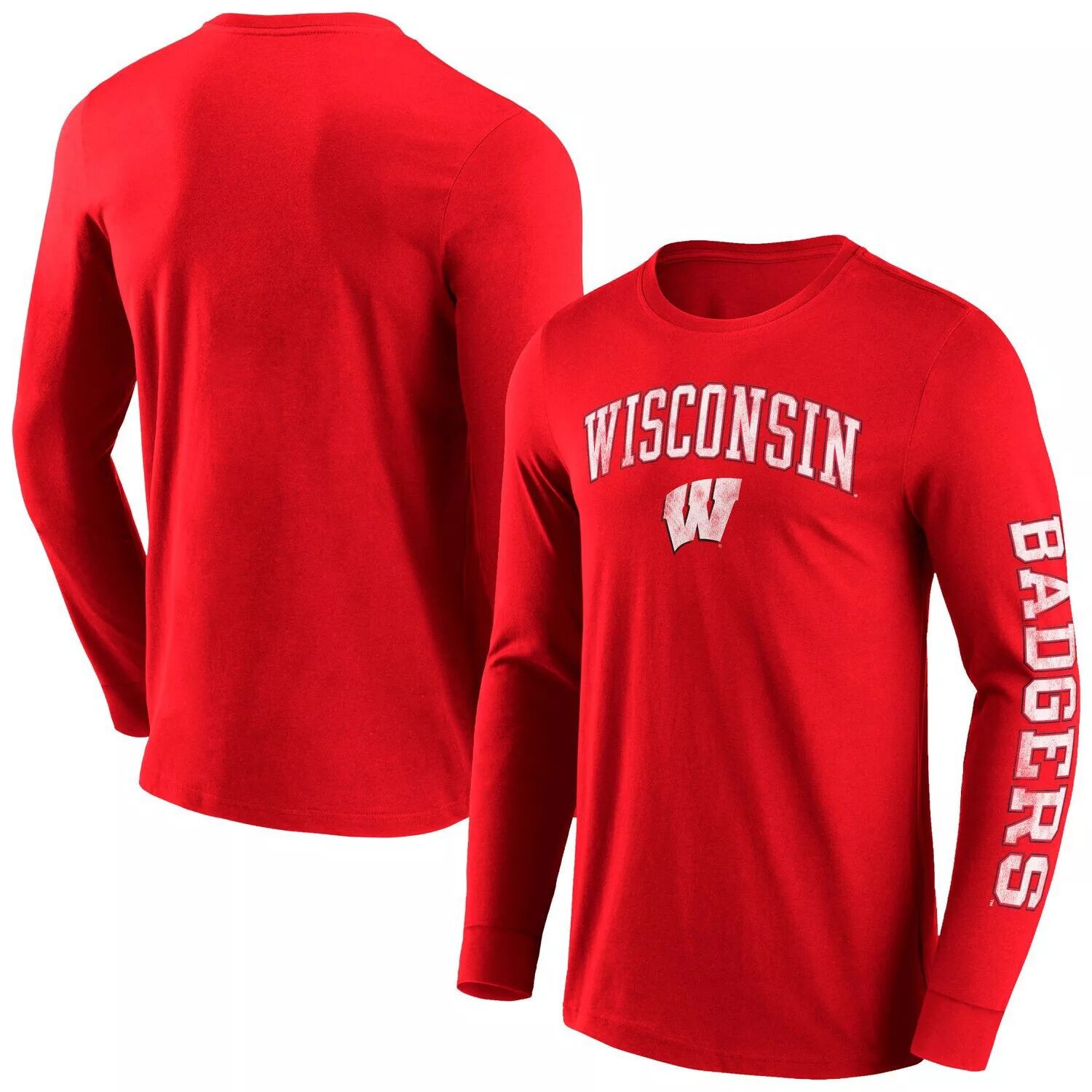 Мужская футболка с длинным рукавом и логотипом 2.0 Red Wisconsin Badgers Fanatics
Мужская футболка с длинным рукавом и логотипом 2.0 Red Wisconsin Badgers Fanatics