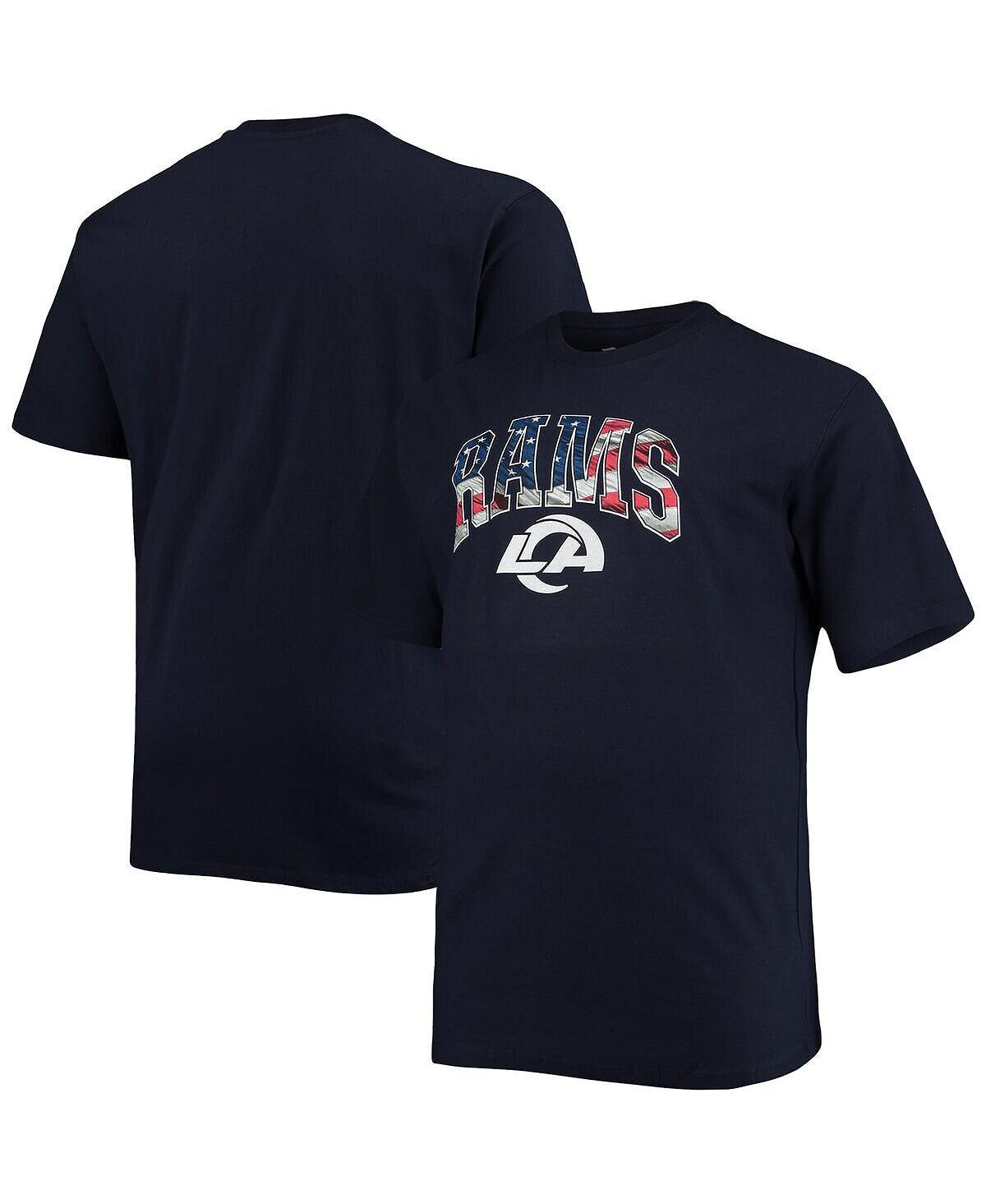 Мужская фирменная темно-синяя футболка los angeles rams big and tall 4th of july banner wave Fanatics, синий
Мужская фирменная темно-синяя футболка los angeles rams big and tall 4th of july banner wave Fanatics, синий