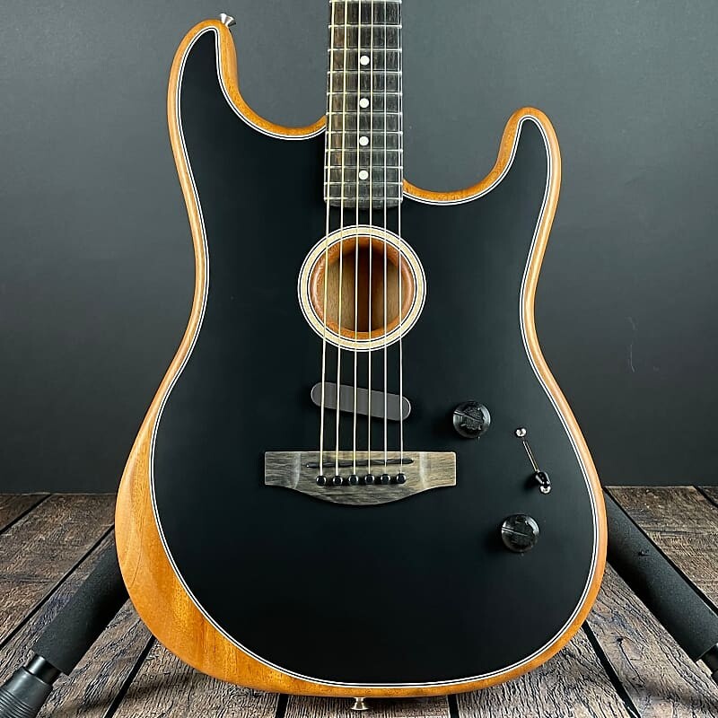 Fender American Acoustasonic Strat, накладка на гриф Ebony - черный American Acoustasonic Strat, Fingerboard- Black
Fender American Acoustasonic Strat, накладка на гриф Ebony - черный American Acoustasonic Strat, Fingerboard- Black