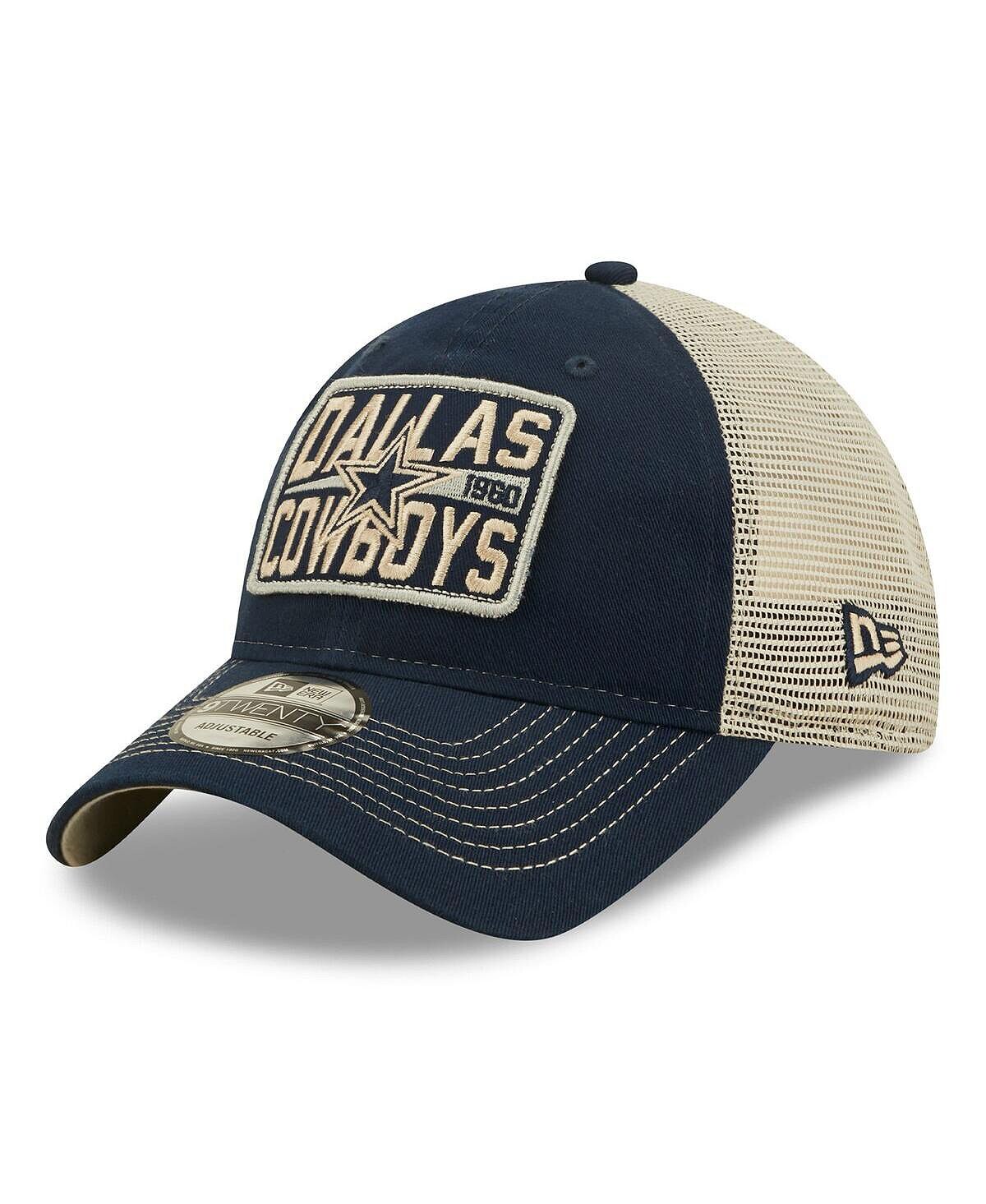 Мужская темно-синяя и натуральная кепка Dallas Cowboys Devoted Trucker 9TWENTY Snapback New Era
Мужская темно-синяя и натуральная кепка Dallas Cowboys Devoted Trucker 9TWENTY Snapback New Era