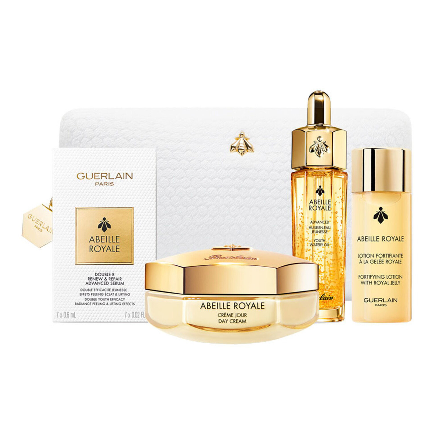 Подарочный набор Guerlain Abeille Royale Anti-Aging Day Cream Program, 5 предметов
Подарочный набор Guerlain Abeille Royale Anti-Aging Day Cream Program, 5 предметов