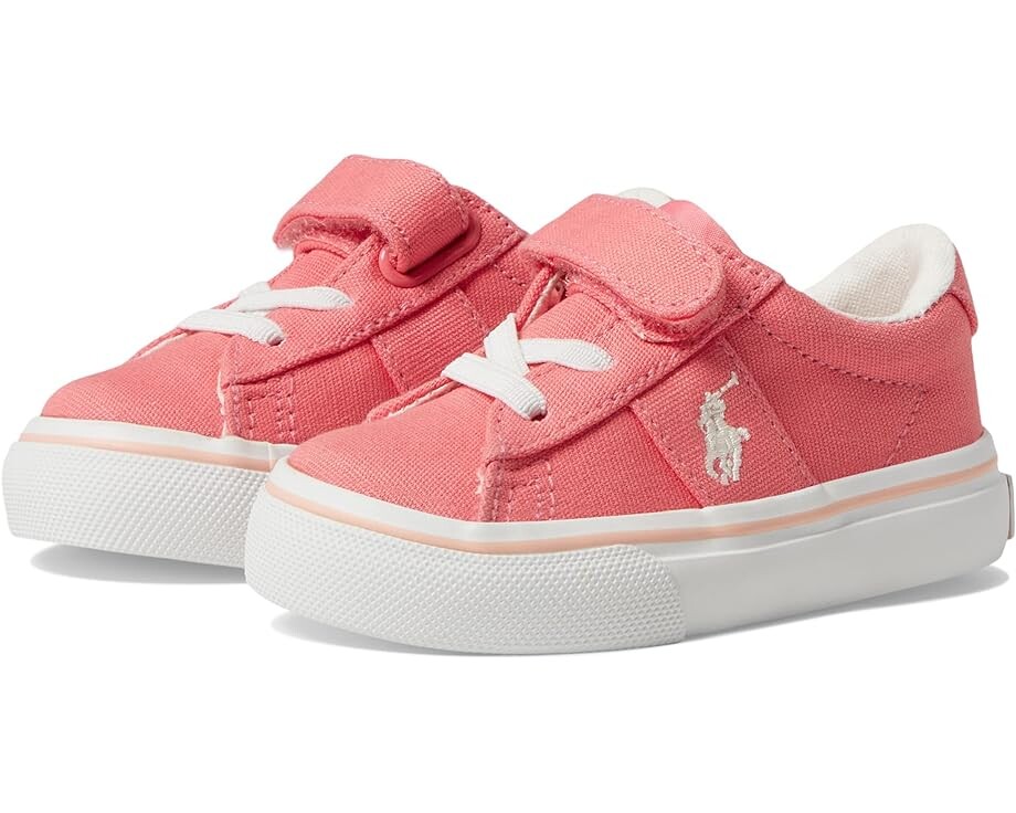 Кроссовки Polo Ralph Lauren Sayer PS, цвет Coral Recycled Canvas/Peach/White Pony Player
Кроссовки Polo Ralph Lauren Sayer PS, цвет Coral Recycled Canvas/Peach/White Pony Player