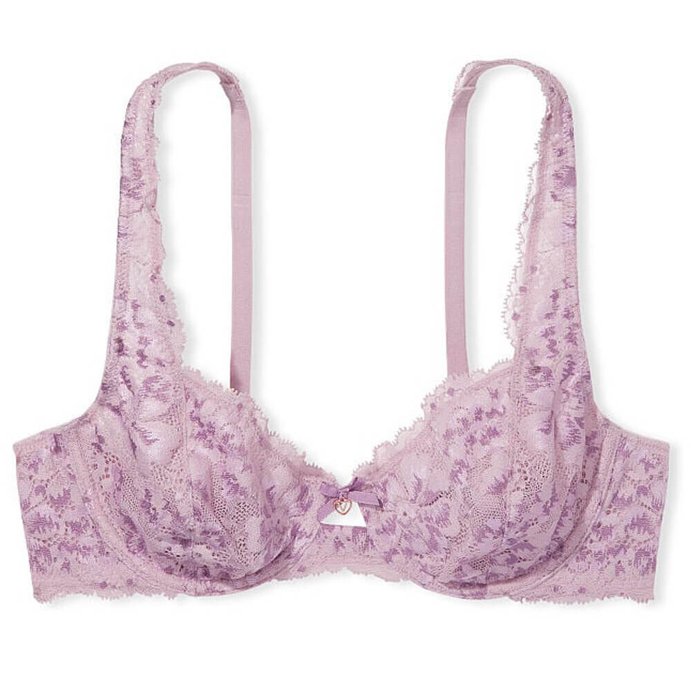 Кружевной бюстгальтер Victoria's Secret Body by Victoria Fabulous Demi Cup, сиреневый
Кружевной бюстгальтер Victoria's Secret Body by Victoria Fabulous Demi Cup, сиреневый