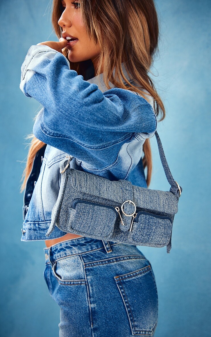 PrettyLittleThing Синяя джинсовая сумка на плечо с карманами и карманами-карго из джинсовой ткани
PrettyLittleThing Синяя джинсовая сумка на плечо с карманами и карманами-карго из джинсовой ткани