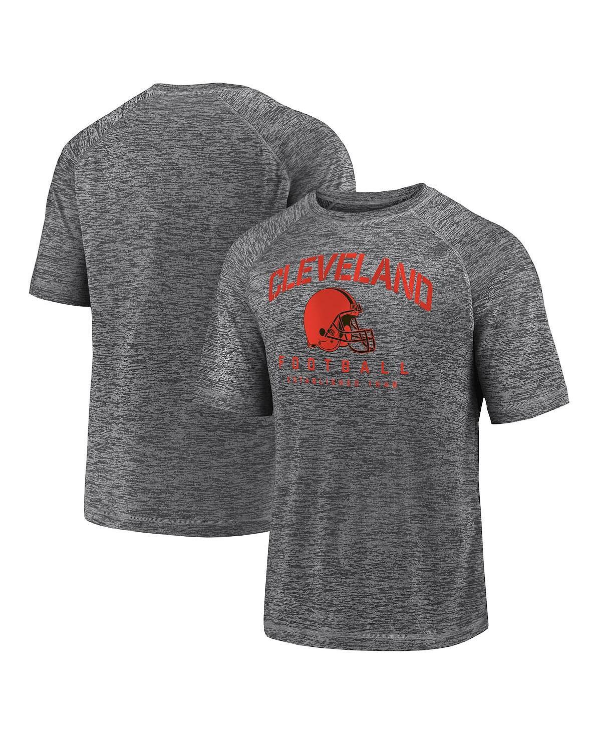 Мужская фирменная серая футболка cleveland browns shade battle ready raglan space-dye Fanatics, серый
Мужская фирменная серая футболка cleveland browns shade battle ready raglan space-dye Fanatics, серый