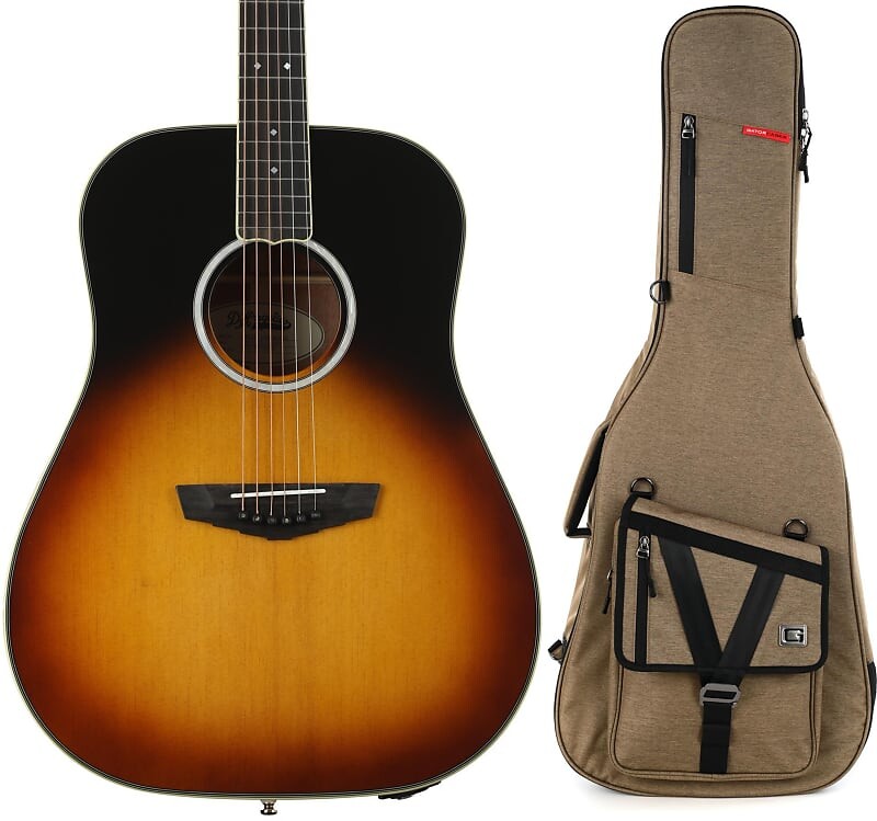 Акустическая электрогитара D'Angelico Excel Lexington - Vintage Sunburst Bundle с сумкой для акустической гитары Gator Transit - Tan D'Angelico + Gator DAED300VSNGP2=1 GT-ACOUSTIC-TAN=1
Акустическая электрогитара D'Angelico Excel Lexington - Vintage Sunburst Bundle с сумкой для акустической гитары Gator Transit - Tan D'Angelico + Gator DAED300VSNGP2=1 GT-ACOUSTIC-TAN=1