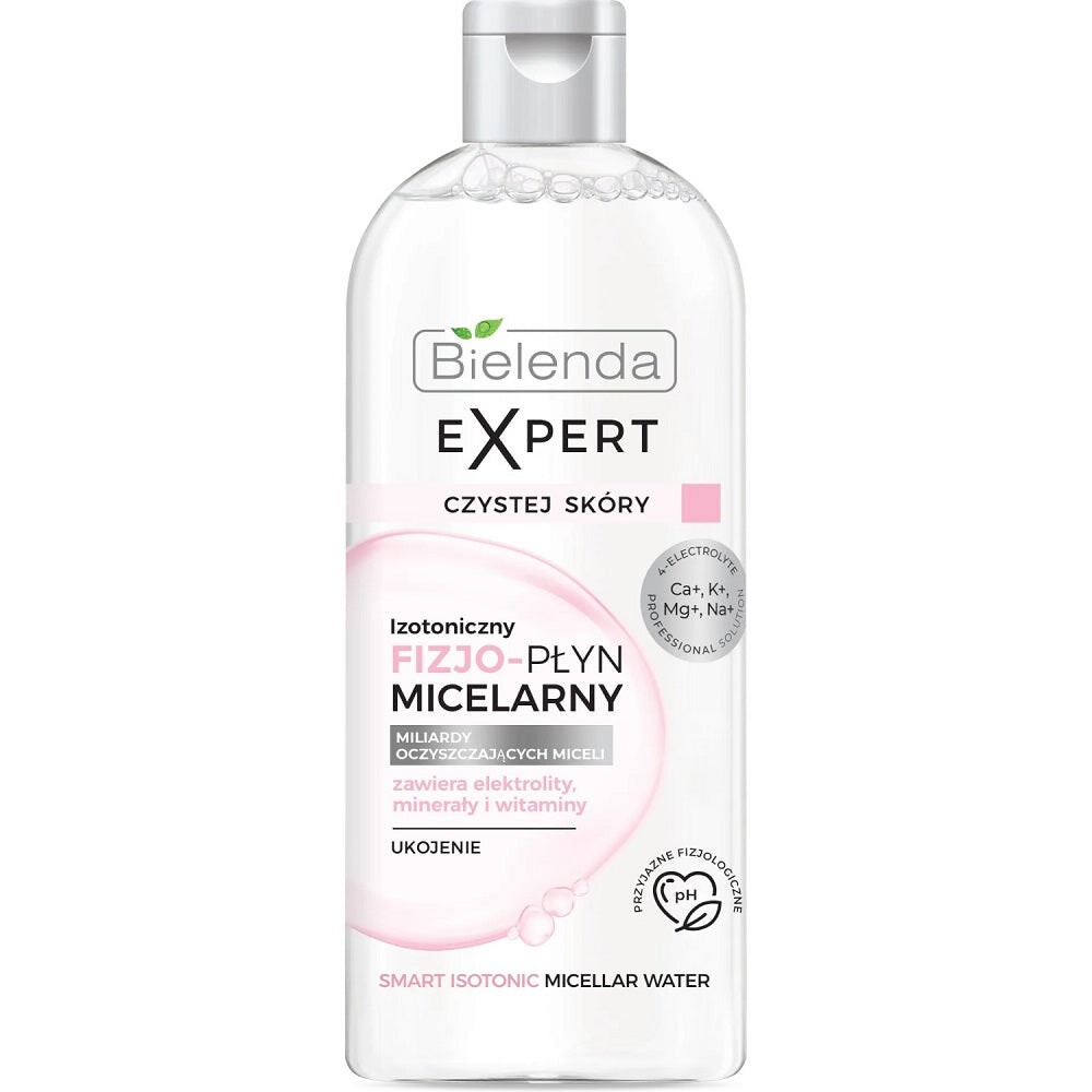 Bielenda Expert Clean Skin изотоническая физио-мицеллярная жидкость Успокаивающая 400мл
Bielenda Expert Clean Skin изотоническая физио-мицеллярная жидкость Успокаивающая 400мл